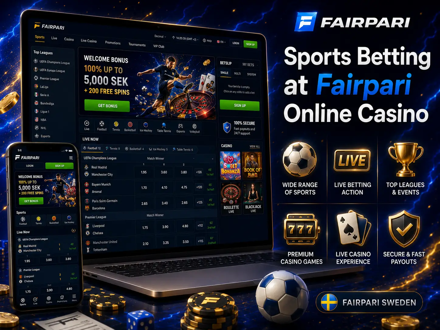 Sports Betting at Fairpari Online Casino